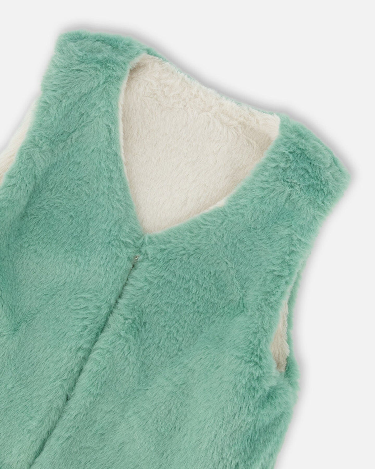 Reversible Faux Fur Vest-4