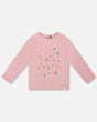 Organic Cotton Long Sleeve T-Shirt Dusty Pink-0