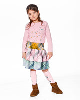 Organic Cotton Long Sleeve T-Shirt Dusty Pink-1