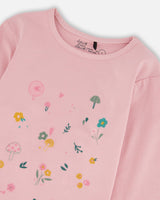 Organic Cotton Long Sleeve T-Shirt Dusty Pink-3