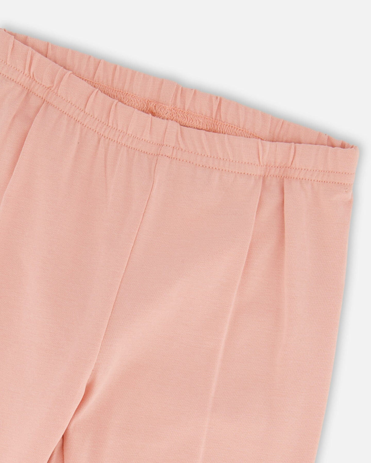 Organic Cotton Leggings Dusty Pink With Unicorn Print-3