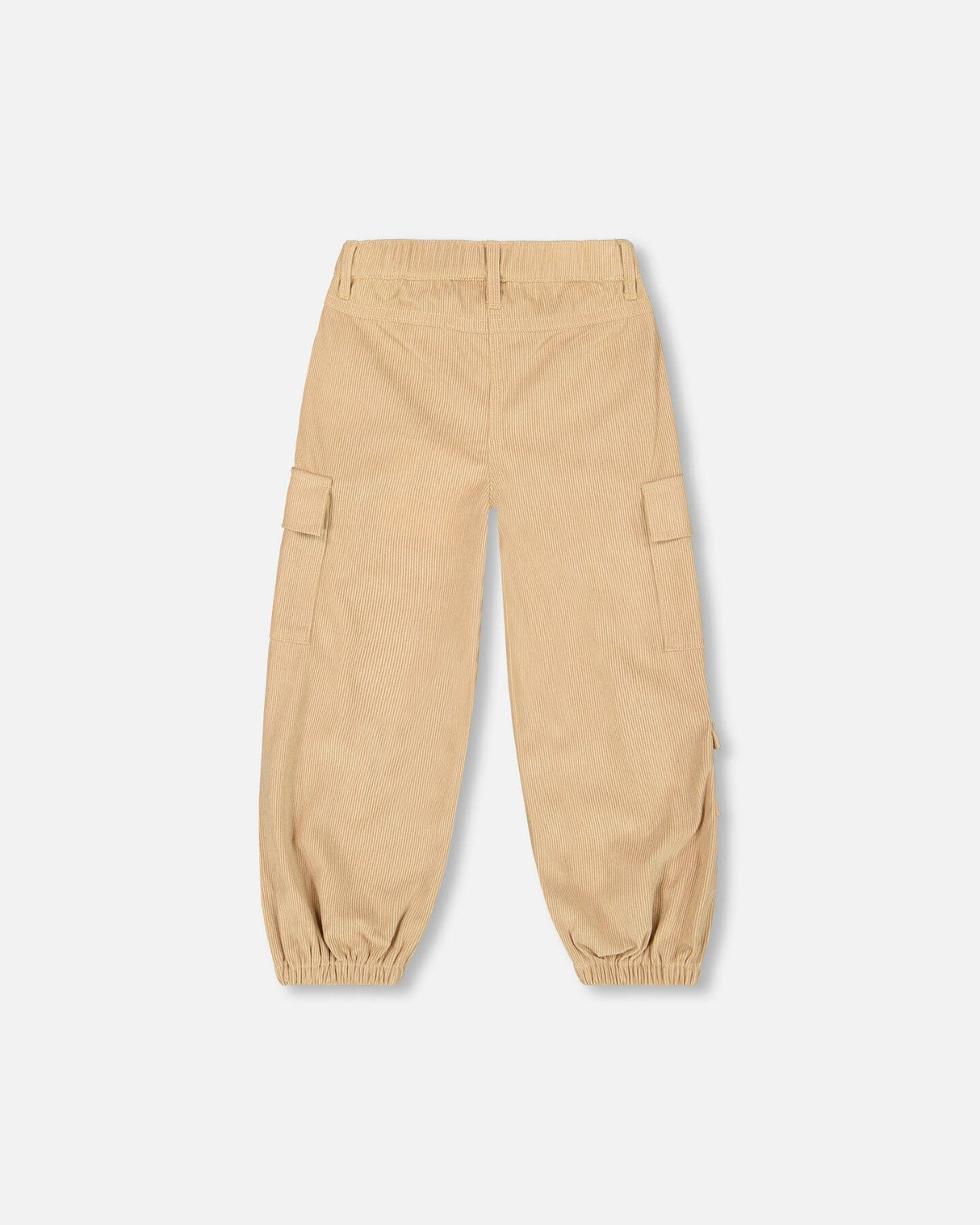 Parachute Corduroy Pants With Cargo Pockets Light Pecan Brown-3