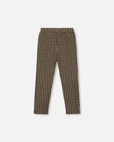 Jacquard Knit Pant With Welt Pocket-2