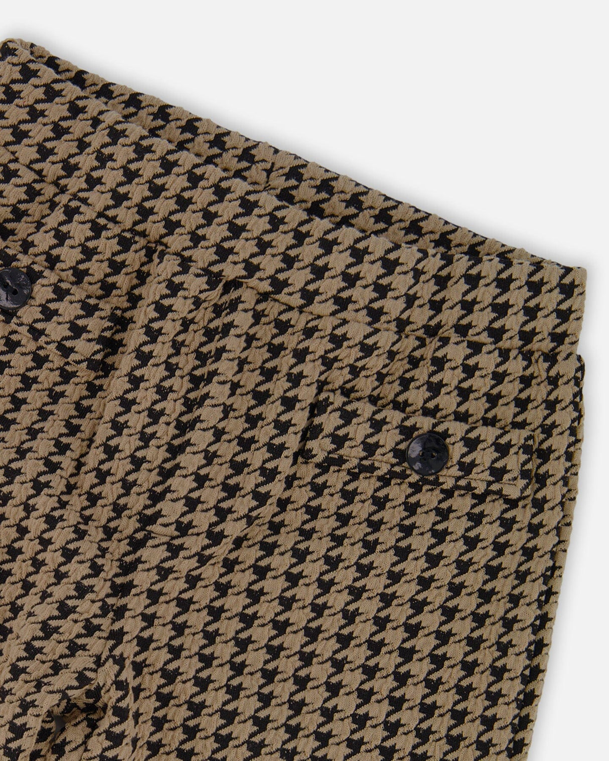 Jacquard Knit Pant With Welt Pocket-3