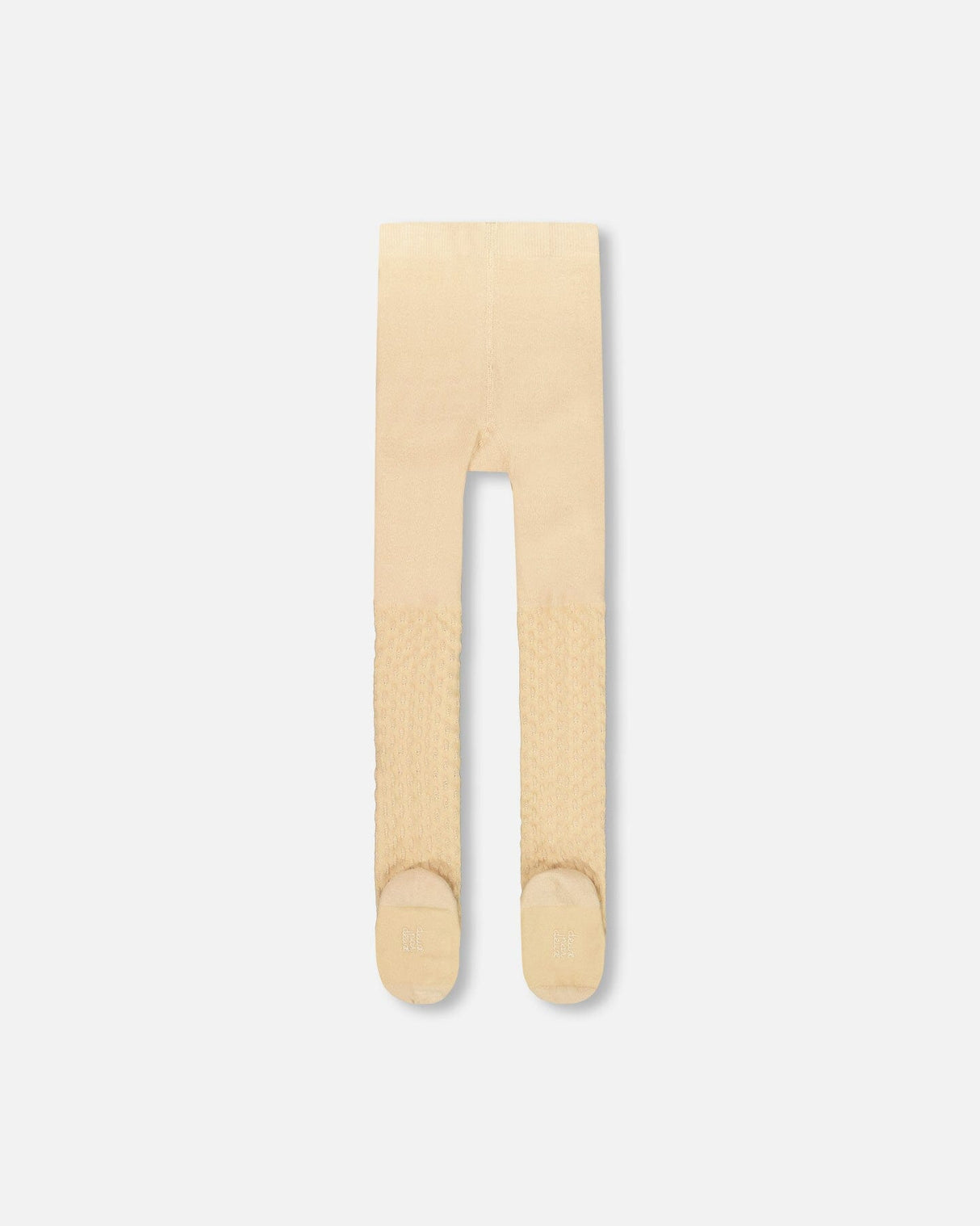 Knit Tights Beige-1