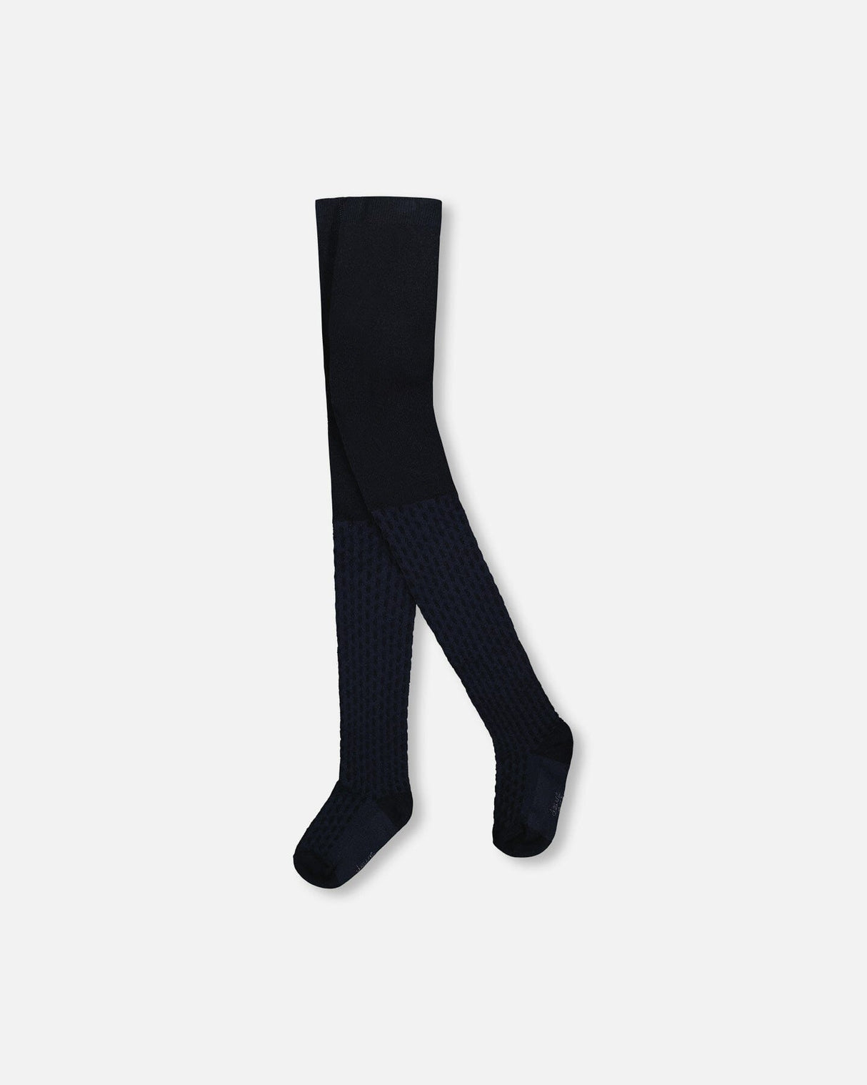 Knit Tights Navy Blue-0