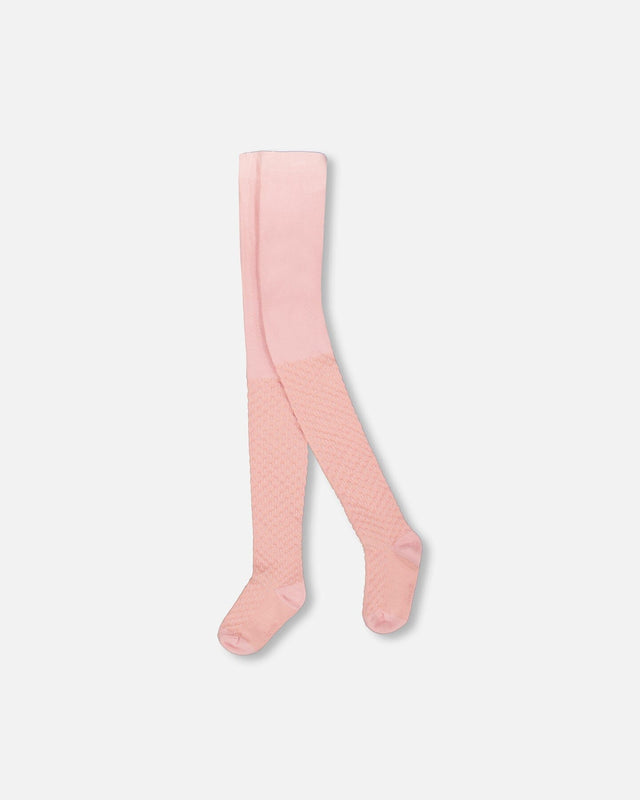 Knit Tights Pink-0