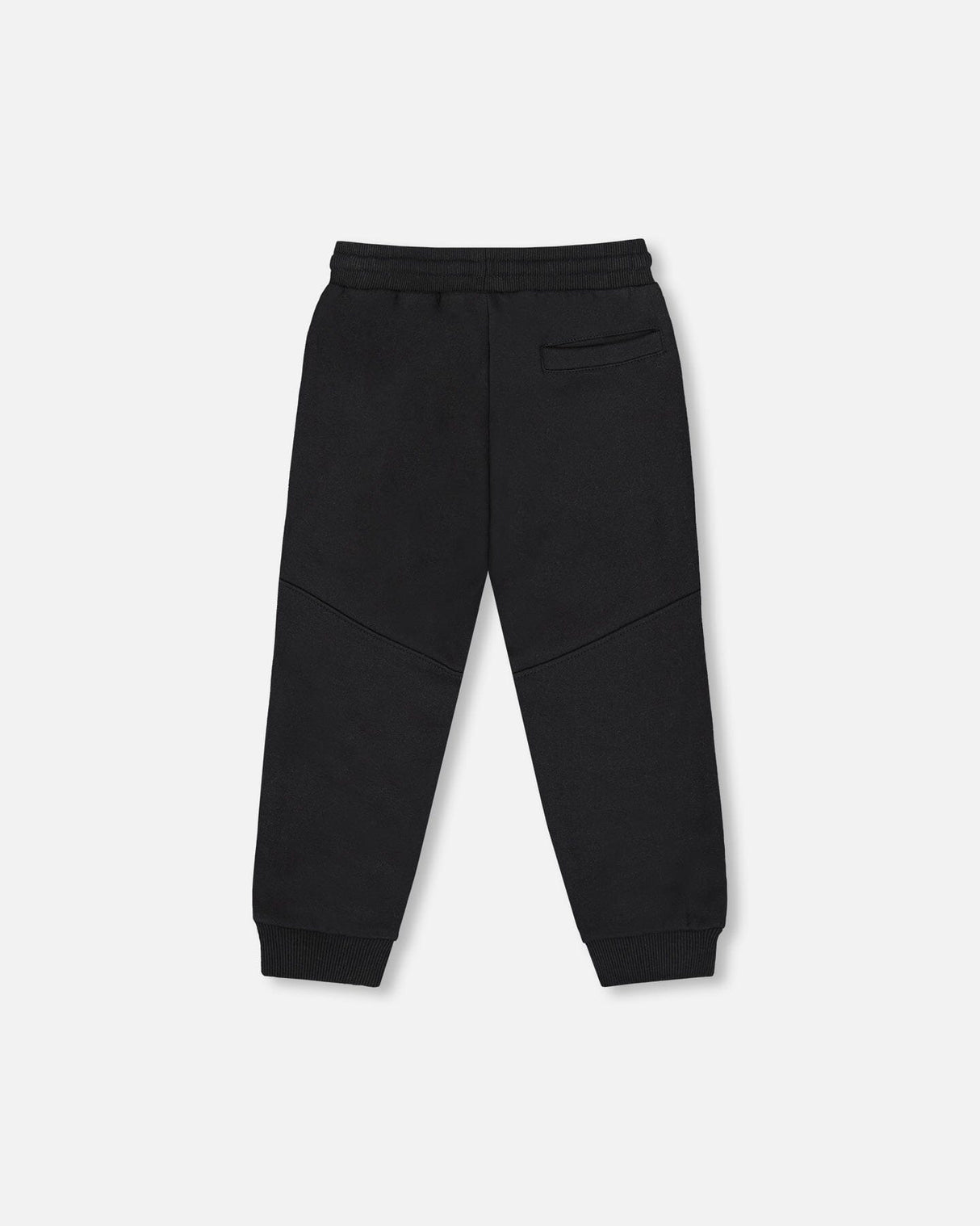 Fleece Sweatpants With Pockets Black-3