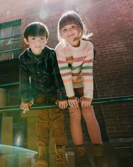 Super Soft Ribbed Leggings Dusty Pink-1