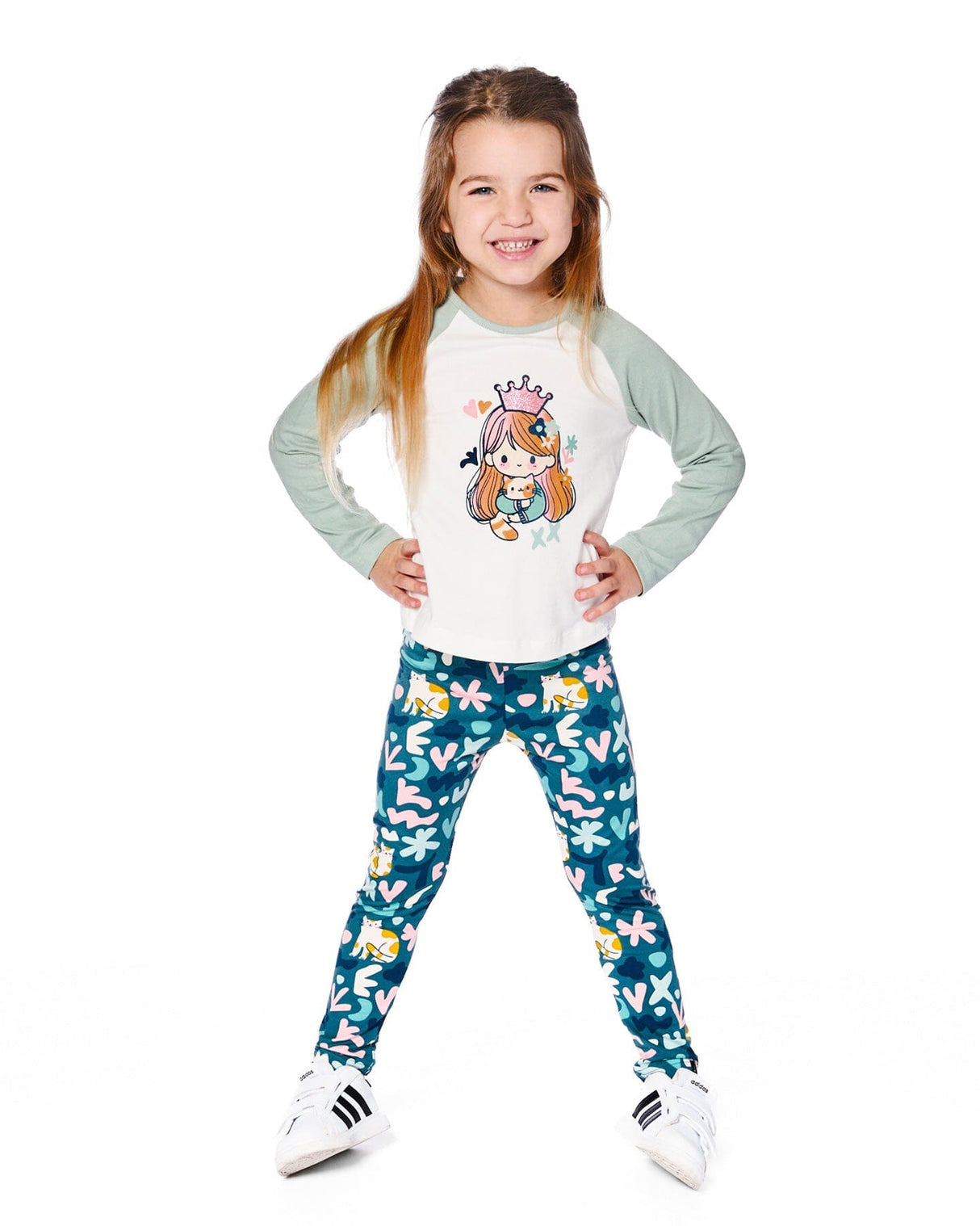 Jersey Raglan Sleeve Tee Off-White-1