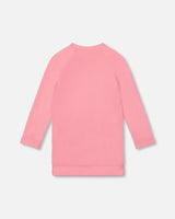 Tunic Tee With Embroidered Pockets Light Pink-2