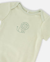 Evolutive Jersey Onesie Sage Green-3