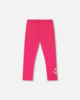 Organic Cotton Jersey Legging Pink-2
