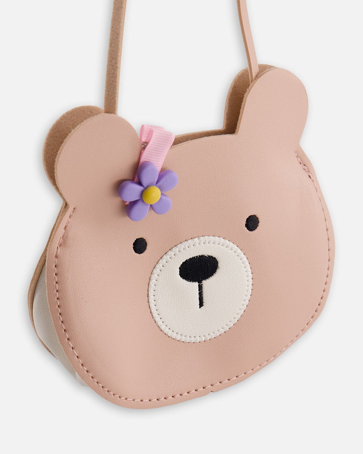 Teddy Bear Bag Dusty Pink-4