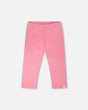 Organic Cotton Jersey Capri Pink-0