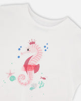 Organic Cotton Jersey T-Shirt White-3