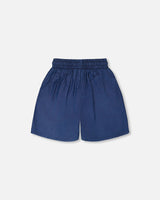 Blue Chambray Bermudas-2