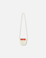 Strawberry Straw Purse Beige-0
