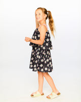 Woven Dress Black Lollipop Print-1