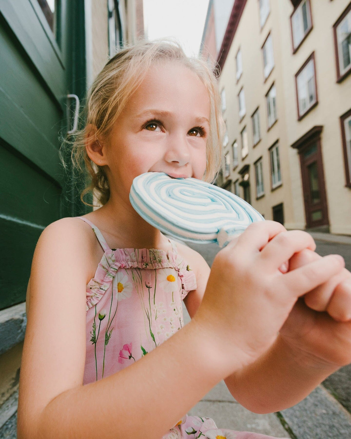 Viscose Jumpsuit Pink Printed Flowers-1