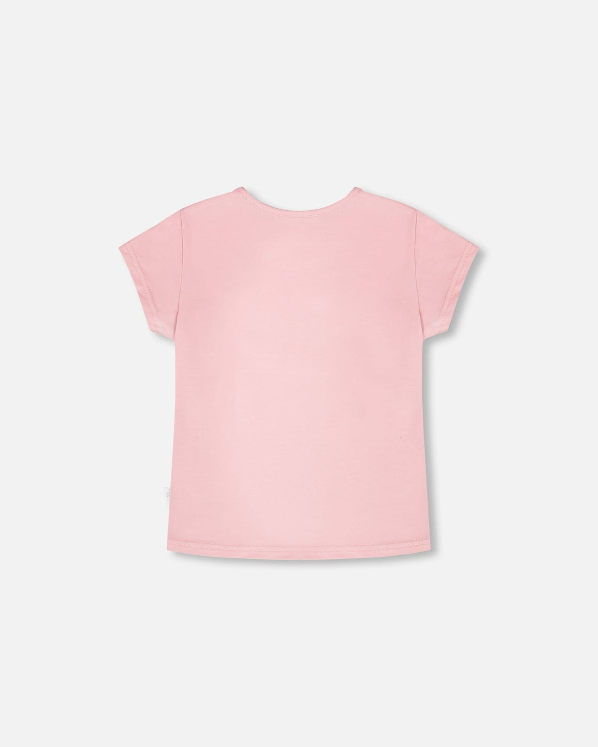 Organic Cotton Jersey T-Shirt Dusty Pink-2