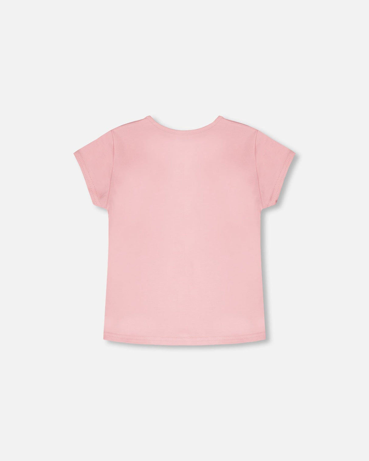 Organic Cotton Jersey T-Shirt Dusty Pink-1