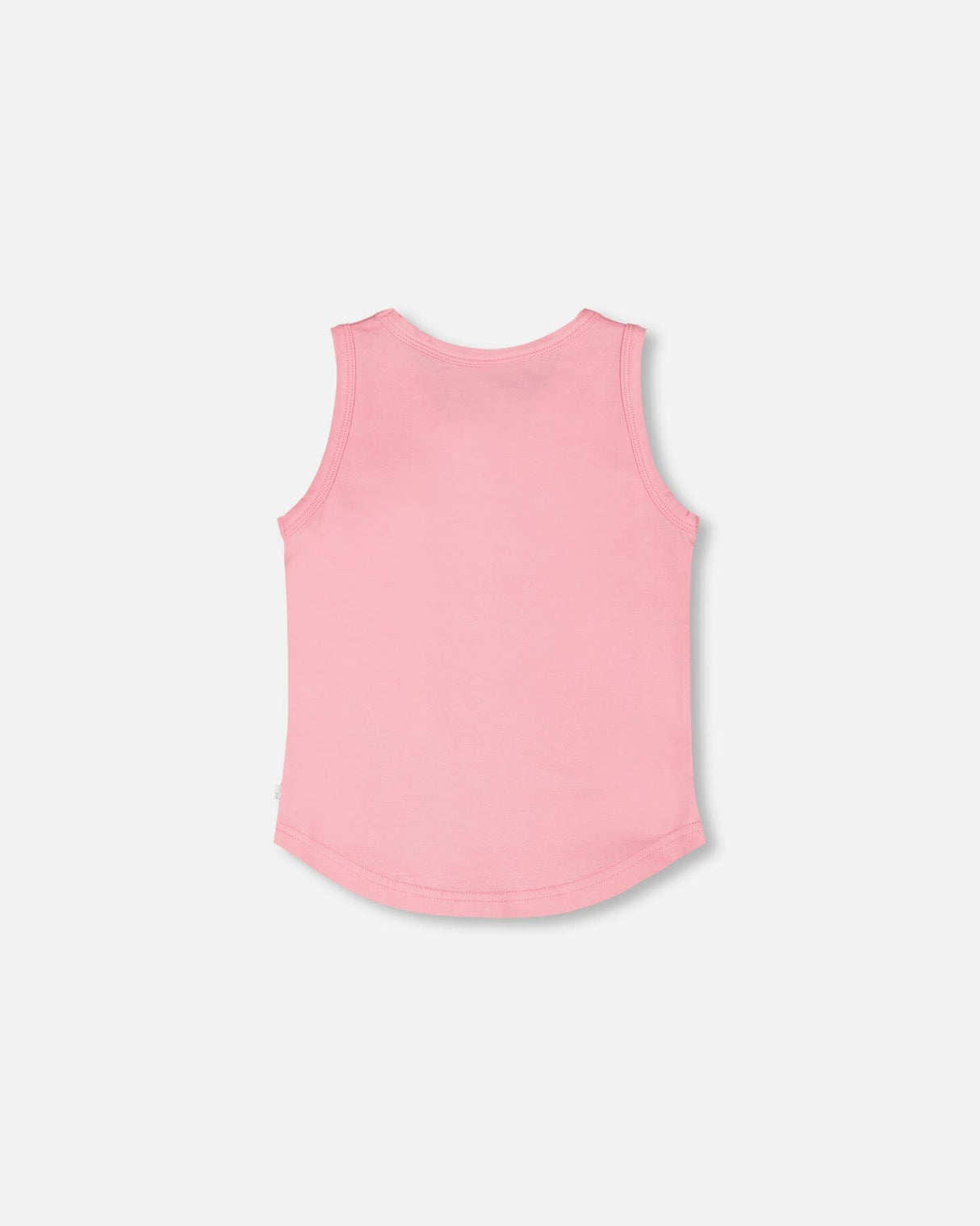 Organic Cotton Jersey Tank Top Pink-2