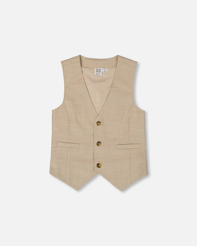 Elegant Vest Beige-0
