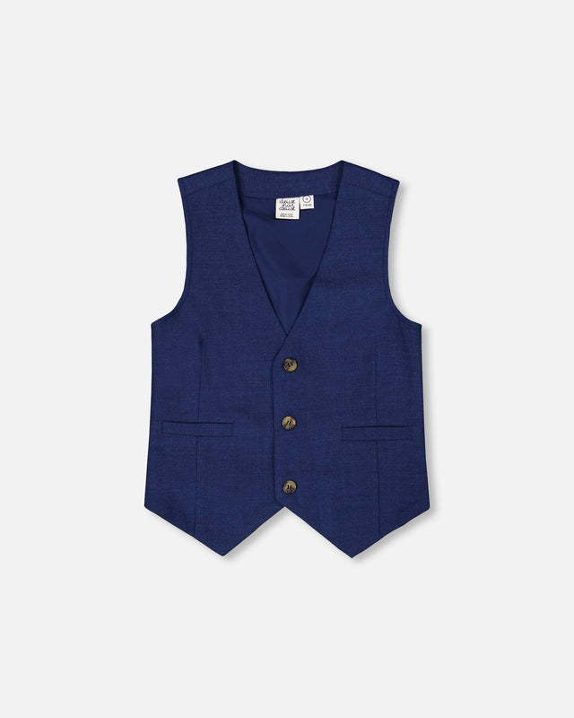 Elegant Vest Blue-0