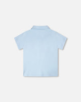 Polo T-Shirt Pale Blue-1