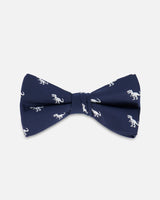 Bow Tie Blue Dino Print-0
