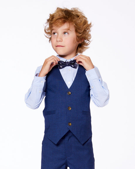 Bow Tie Blue Dino Print-1