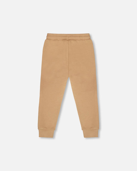 French Terry Sweatpants Beige-2