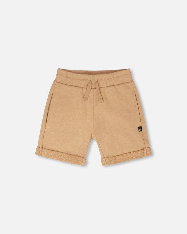 French Terry Shorts Beige-0