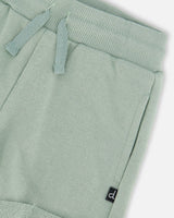 French Terry Shorts Mint Green-4