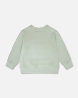 French Terry Sweatshirt Mint Green-2