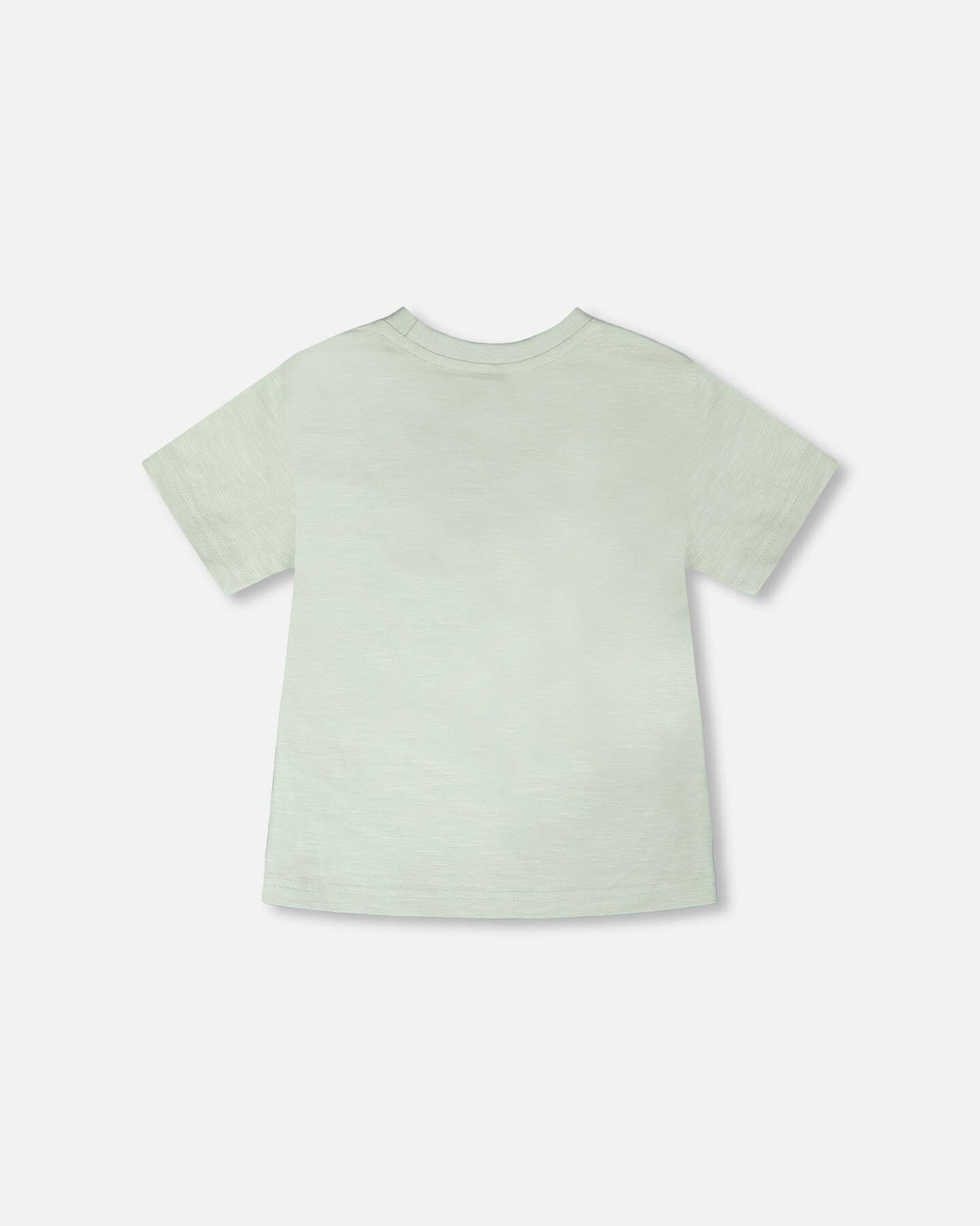 Organic Cotton T-Shirt Mint Green Safari Print-2