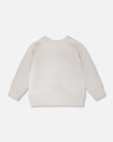 French Terry Sweatshirt Pale Grey-4