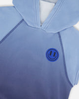 Sleeveless Top And Shorts Set Blue Gradient-2