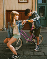 Navy Blue Denim Jacket With Removable French Terry Hood-1