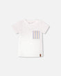 Jersey T-Shirt With Chest Pocket White-0