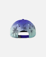 Cap Blue Beach Print-3