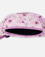 Fanny Pack Purple Flower Print-3