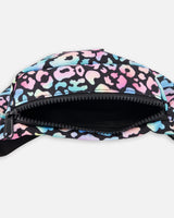 Fanny Pack Black Animal Print-2