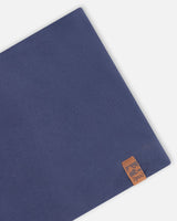 Stretch Jersey Neck Tube Navy Blue-3