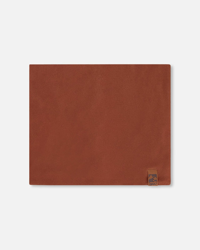 Stretch Jersey Neck Tube Brown-0