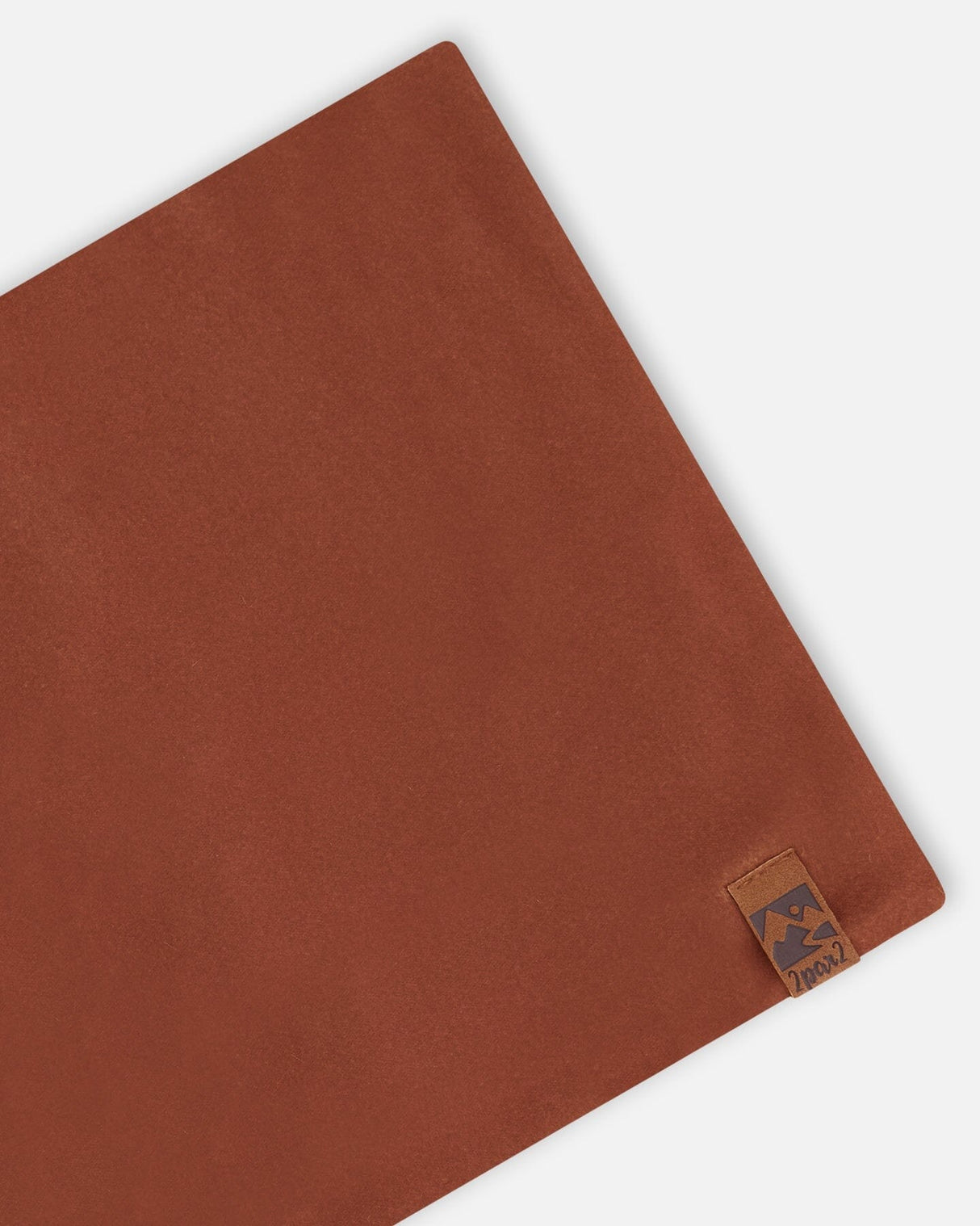 Stretch Jersey Neck Tube Brown-3