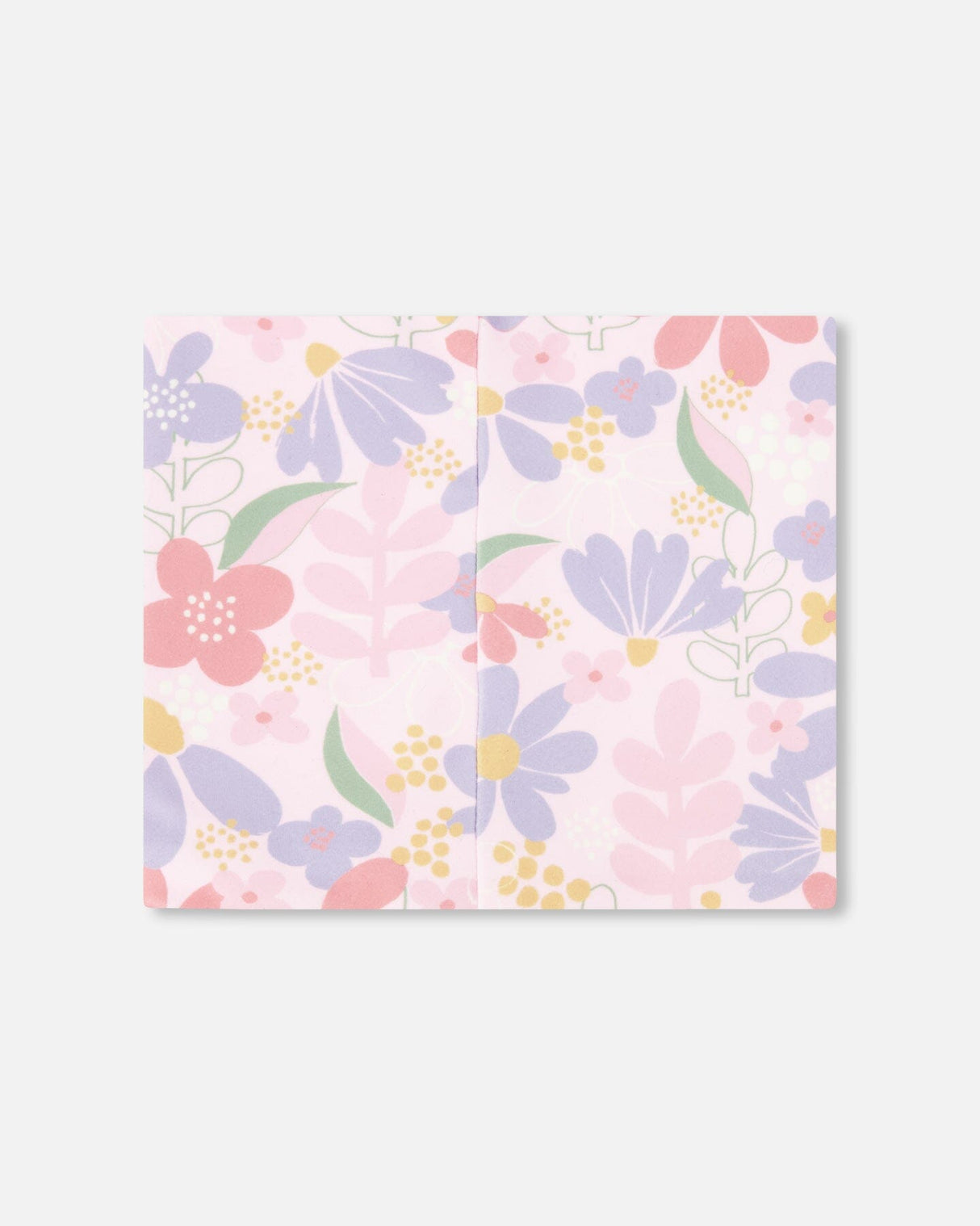 Stretch Jersey Neck Tube Pink Flower Print-1