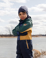 Stretch Jersey Beanie Navy Blue-1