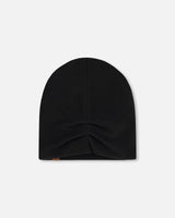 Stretch Jersey Beanie Black-2